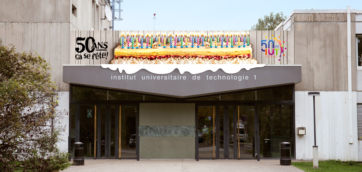 IUT gâteau 50 ans