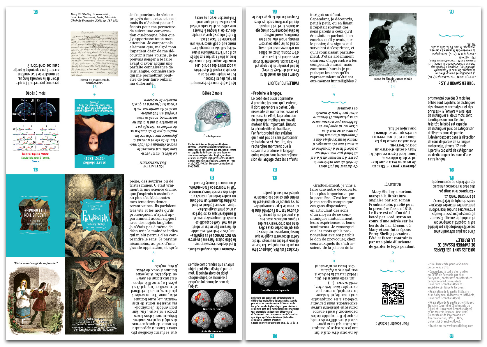 Mini-livre Frankenstein