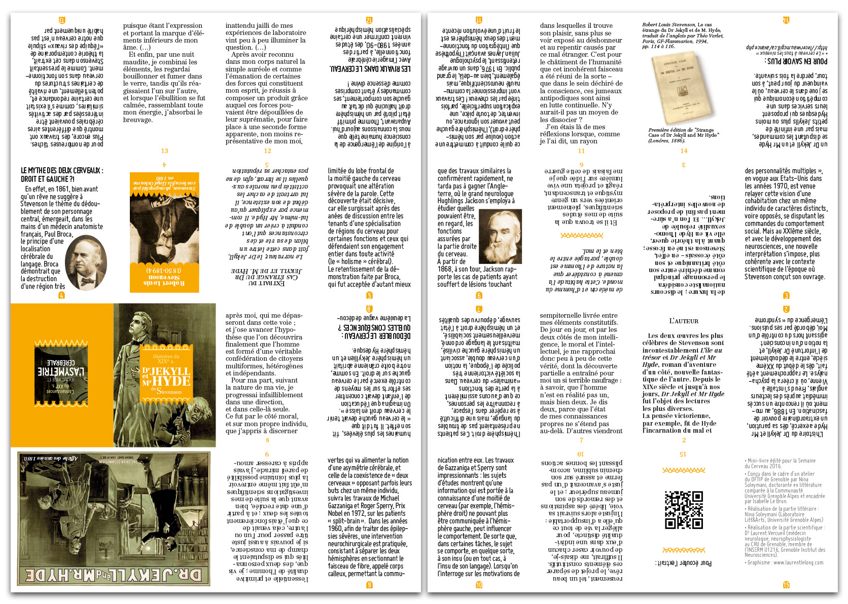 Mini-livre Dr Jekyll & Mr Hyde-