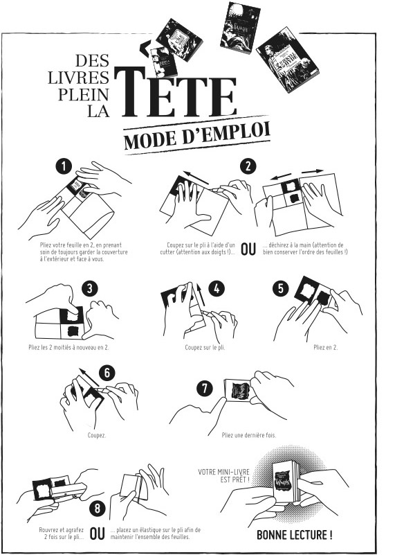 Mini-livres mode d'emploi